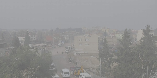 Araban'da yoğun sis hayatı olumsuz etkiledi