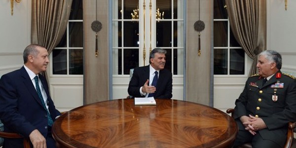 Çankaya Köşkü'nde üçlü zirve