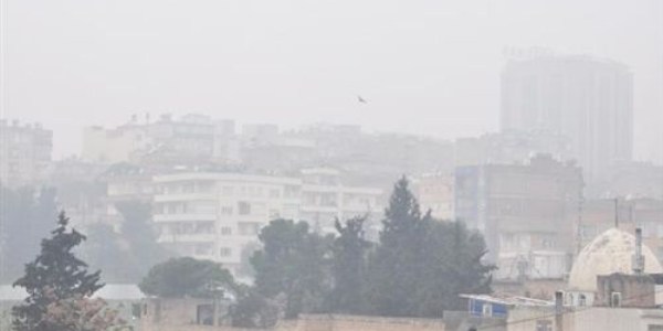 Şanlıurfa'da sis bulutu
