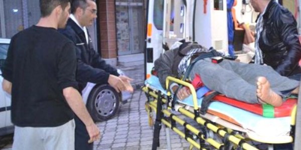 İnşaata bakmak istedi, 5 metre yüksekten düştü