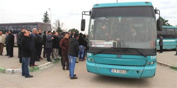 Özel halk otobüsçüleri büyükşehir belediyesi ile anlaştı
