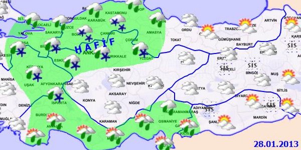 Yeni haftada havalar nasl olacak? - Harital