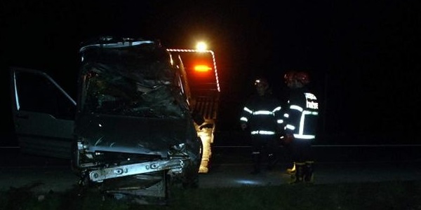 Cezaevinden izinle çıkan mahkum trafik kazasında hayatını kaybetti