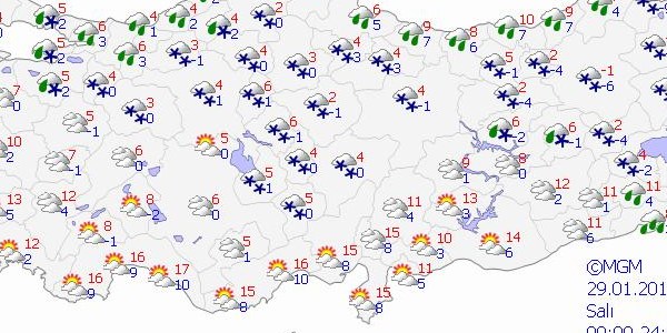 Meteoroloji'ye göre Ankara'ya kar yağacak