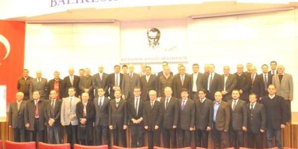 Balıkesir Sanayi Odası'nda 89 üyeye teşekür plaketi verildi
