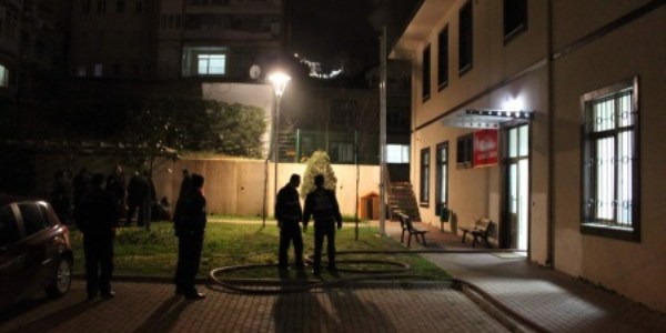 Kadın sığınma evinde yangın