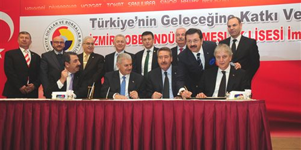 İzmir'e TOBB'dan mesleki eğitim kampüsü