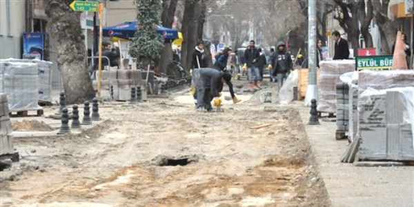 Yalova'da yol çalışmaları