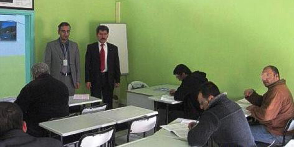Cezaevi'nde YGS deneme sınavı yapıldı