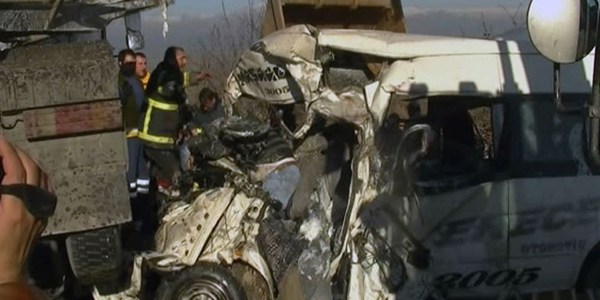 Adıyaman'da kaza: 10 ölü/ Video