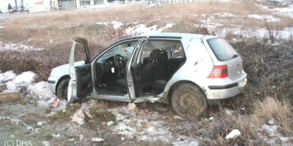 Keşan'da buzlanma kazası: 3 yaralı
