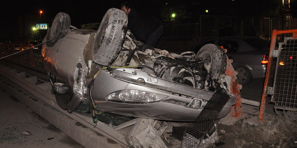 Malatya'da kaza: 1 yaral