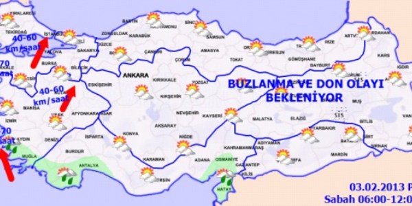 Havalar nasıl olacak?-HARİTALI