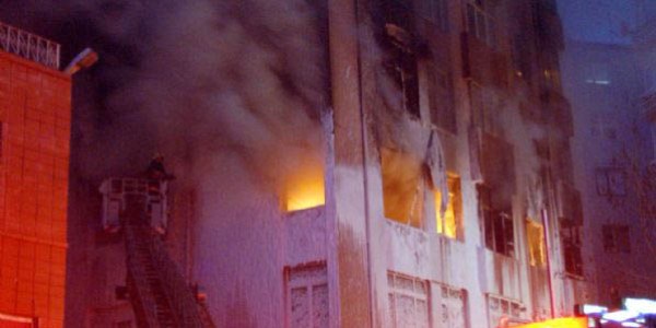 Beşiktaş'ta korkutan yangın!