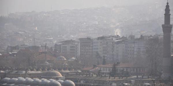 Bursa'da hava kirliliği alarmı!