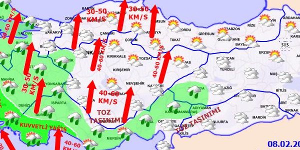 Hafta sonu havalar nasıl olacak? - Haritalı