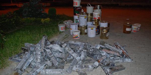 Askeri tersaneden 100 bin liralık malzeme hırsızlığı