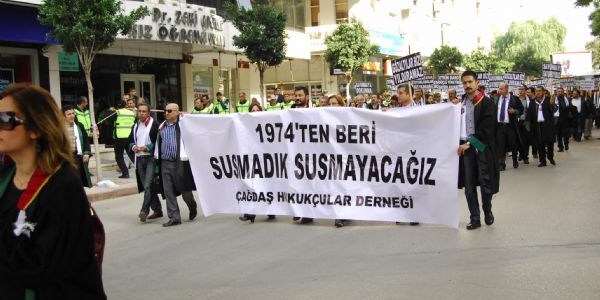 Avukatlar yürüdü!