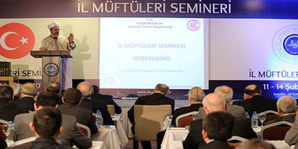 Diyanet leri Bakan, l Mftleriyle bir araya geldi