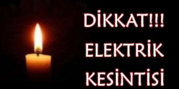 Dzce'de elektrik kesintisi