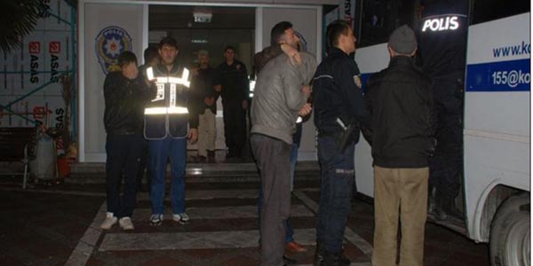 'Nato hattı' operasyonunda 18 kişi tutuklandı