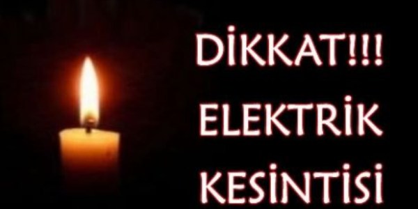 Kocaeli'nde elektrik kesintisi