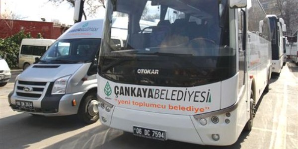 Çankaya'da vatandaşa ulaşım desteği
