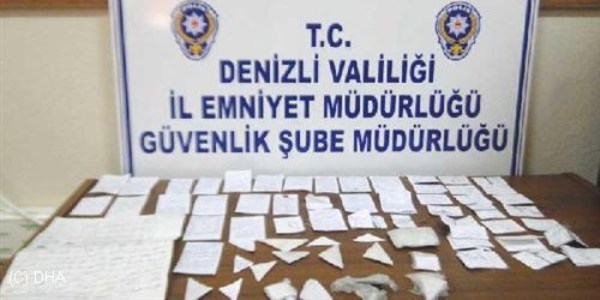 Para karşılığında muska yazan emekli imama baskını