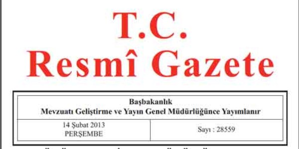 14 Şubat 2013 tarihli atama kararları