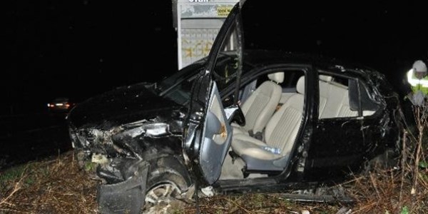 Samsun'da trafik kazası: 1 ölü