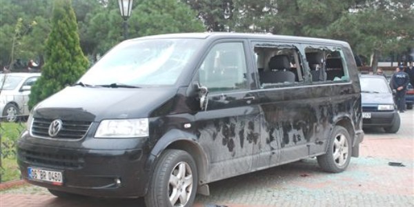 Sinop'taki olaylarda 1 polis yaralandı
