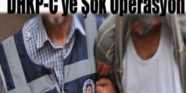 Antalya'da Dhkp-C operasyonu:7 gözaltı