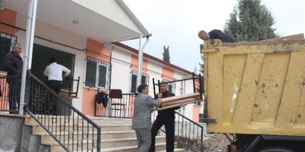 Dinar Yunus Emre İlkokulu yeniden eğitime açıldı