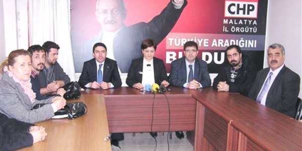 CHP Malatya parti okulu eğiticileri faaliyete başladı