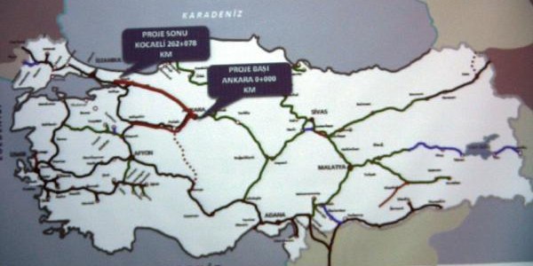 Hızlı Tren Projesinde çed süreci başladı