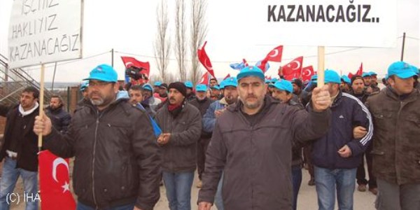 BMC işçileri Eskişehir'de