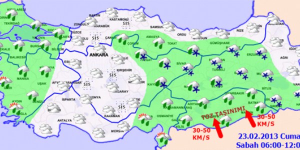 Hafta sonu ülke genelinde yağış var