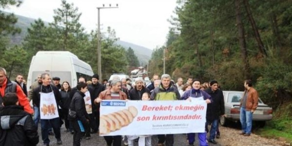 Ekmek israfına karşı yürüyüş