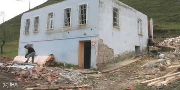 Tekkeköy Mağaralarında restorasyon çalışmaları başladı