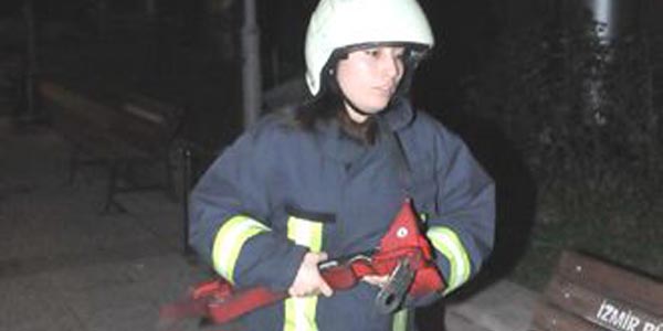 İzmir Adliyesi'nde yangın