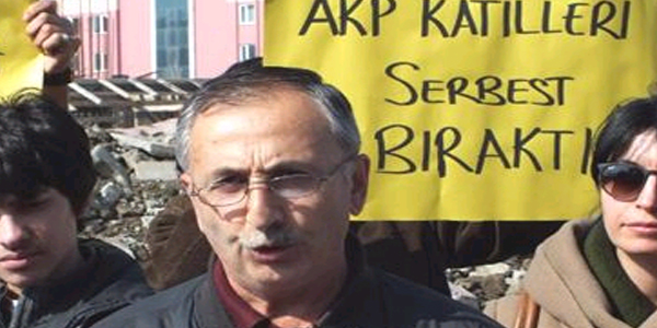 Depremzedeler, deprem sanığı Baş'ın tahliyesini protesto etti