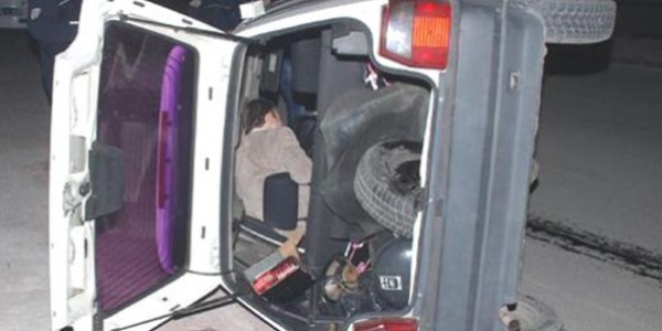 Takla atan otomobilde ölümden döndü, 'yakınlarıma haber vermeyin' dedi