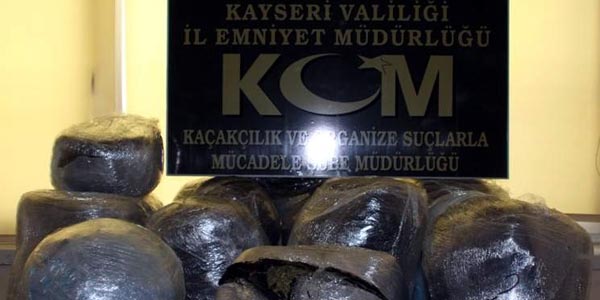 Kayseri emniyetinden uyuşturucu operasyonu