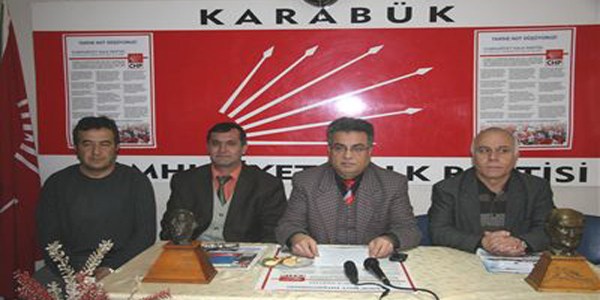 CHP Karabük İl Yönetimi istifa etti