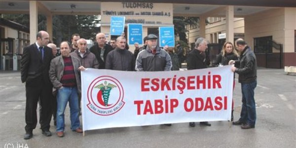 Eskişehir Tabip Odası'ndan işçi ölümlerine protesto