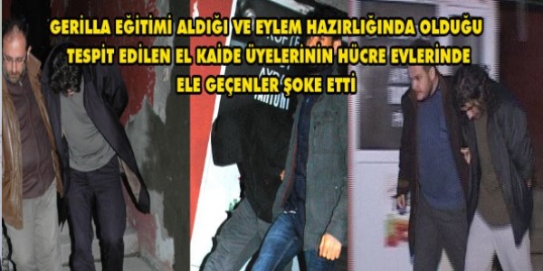 12 El Kaide üyesi 22 kilo A-4 patlayıcıyla yakalandı