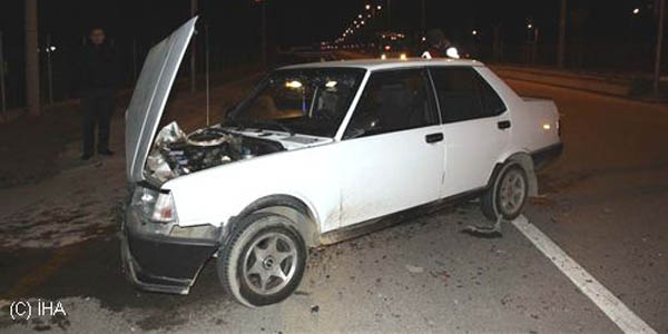 Ankara'da trafik kazası: 3 yaralı
