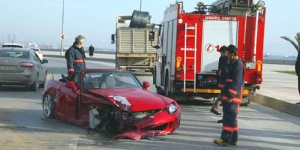 Kaza yapan sürücü: 110 km ile gidiyordum hızım normaldi bence