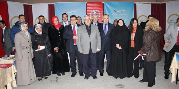 Kadın çiftçiler yarıştı