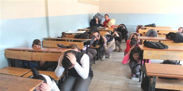 Sakaryalı öğrenciler depreme karşı hazırlanıyor